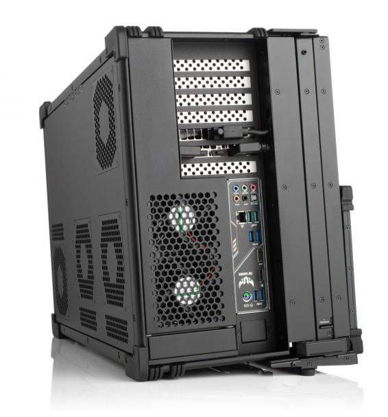 23.8寸3屏便携工控机、移动服务器XJ-MEGAPAC-L3R0A1E