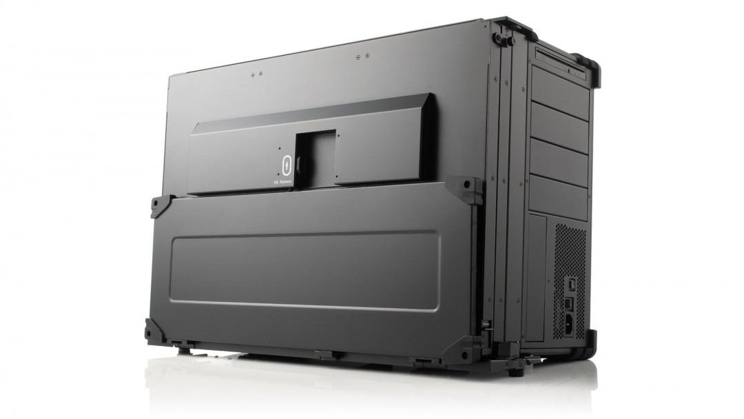 23.8寸3屏便携工控机、移动服务器XJ-MEGAPAC-L3R0A1E