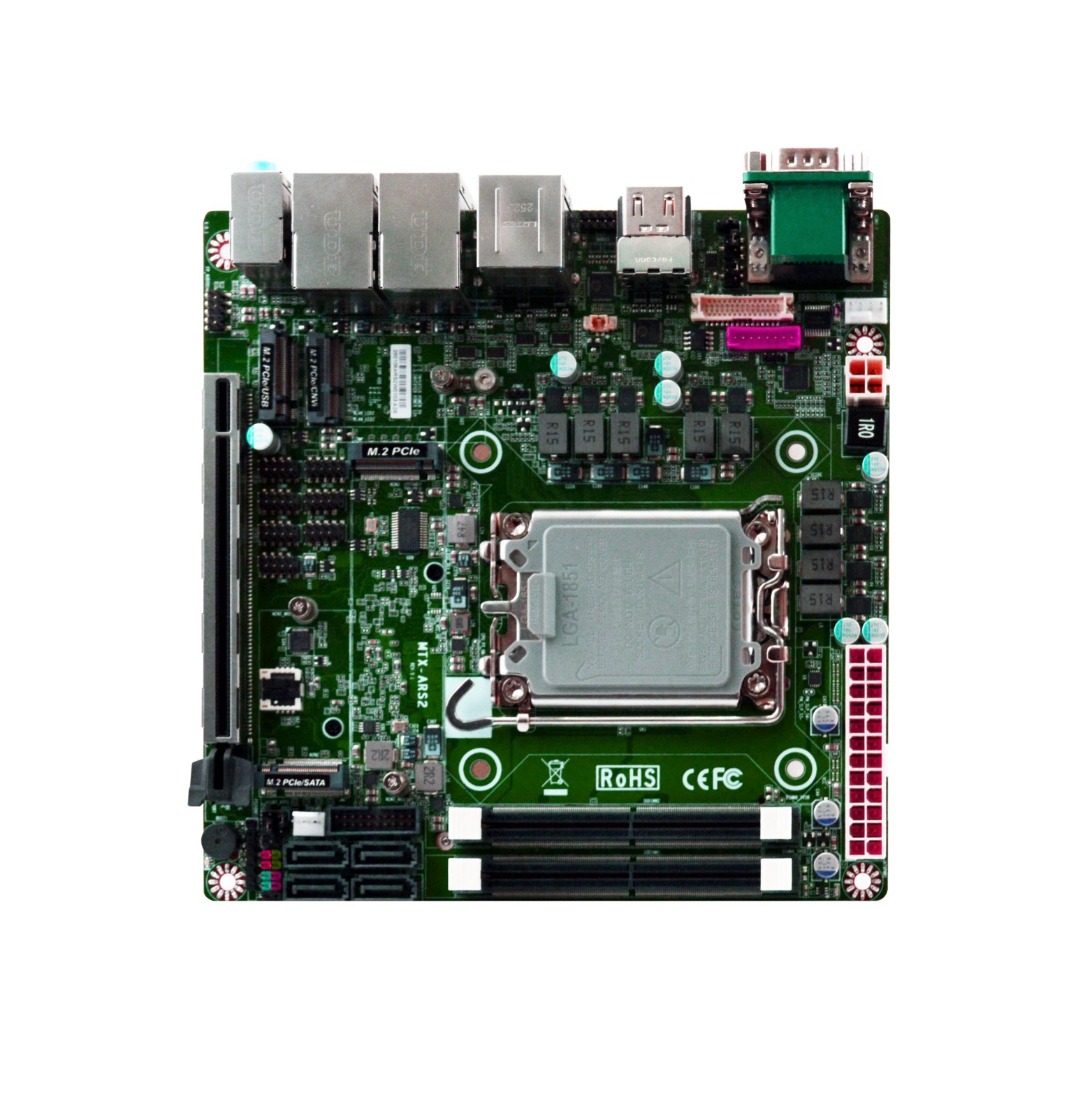 Q870芯片组Mini-ITX嵌入式工控机主板ITX-Q870JT