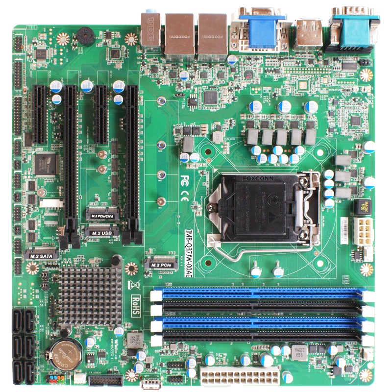 Q370芯片组嵌入式Micro-ATX工控主板IMB-Q370JT
