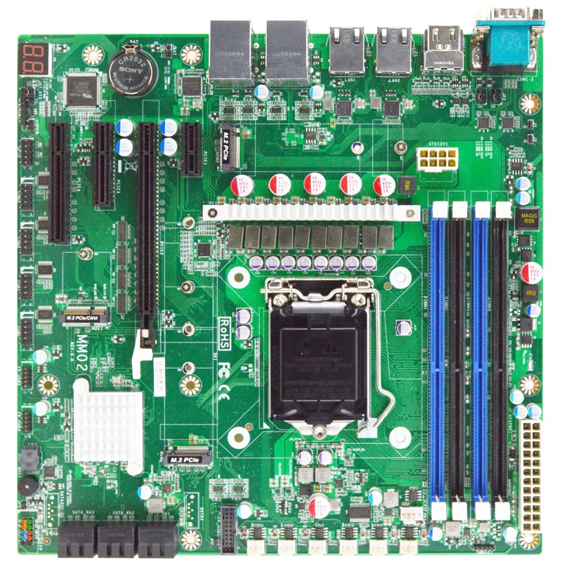 Q470芯片组嵌入式Micro-ATX工控主板IMB-Q470JT