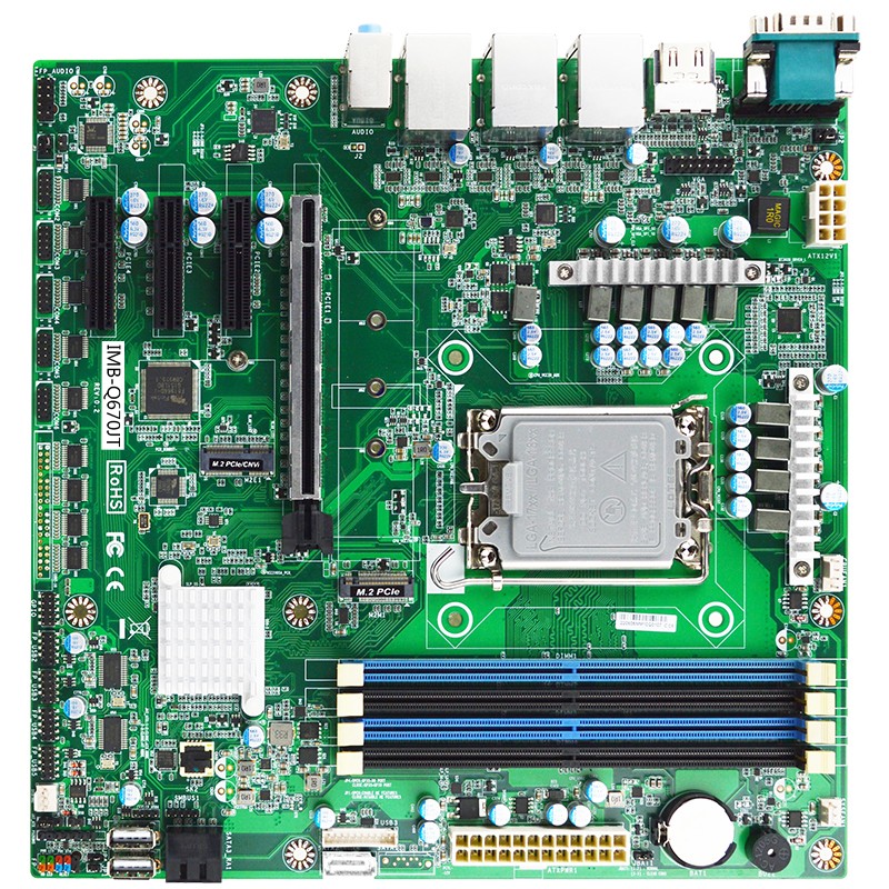Q670芯片组嵌入式Micro-ATX工控主板IMB-Q670JT