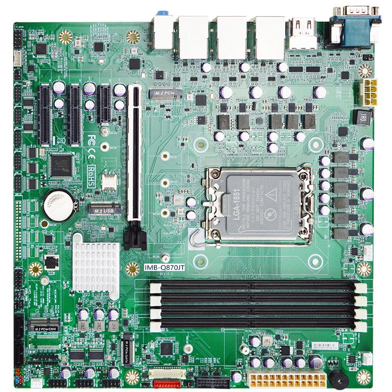 Q870芯片组嵌入式Micro-ATX工控主板IMB-Q870JT