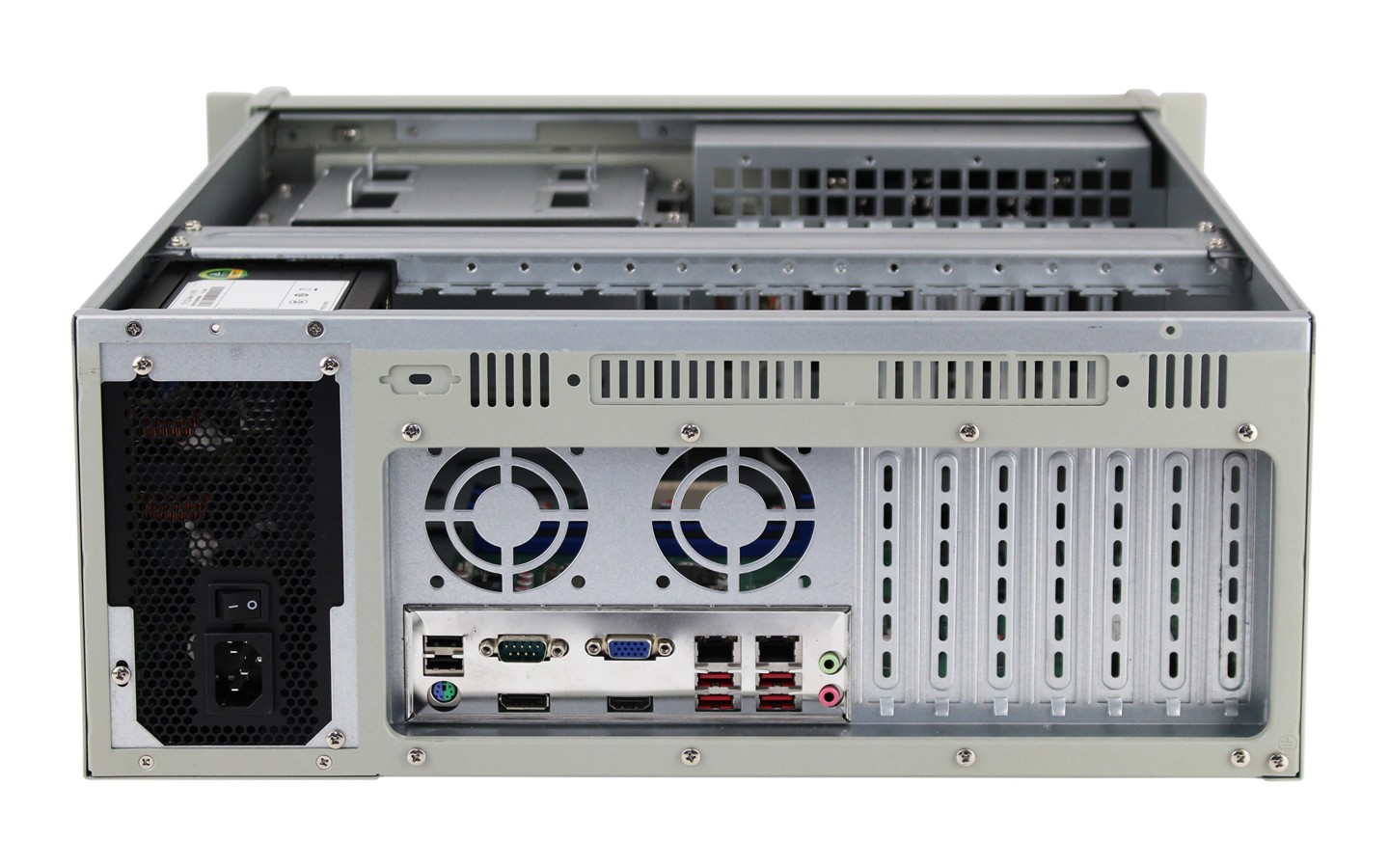 19英寸7槽位4U上架工控机IPC-510TP