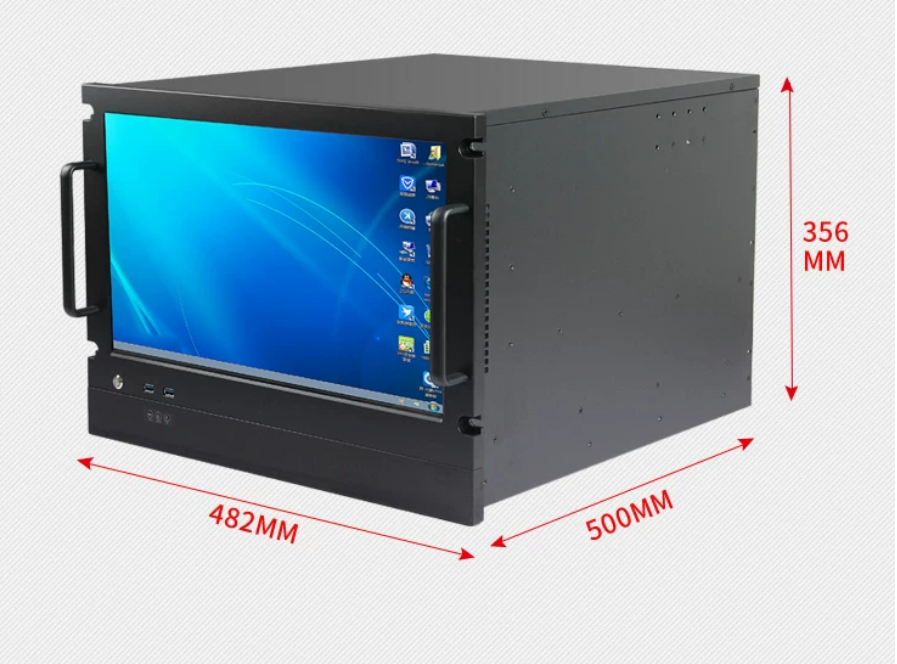19英寸7槽位8U上架式工控机IPC-C850