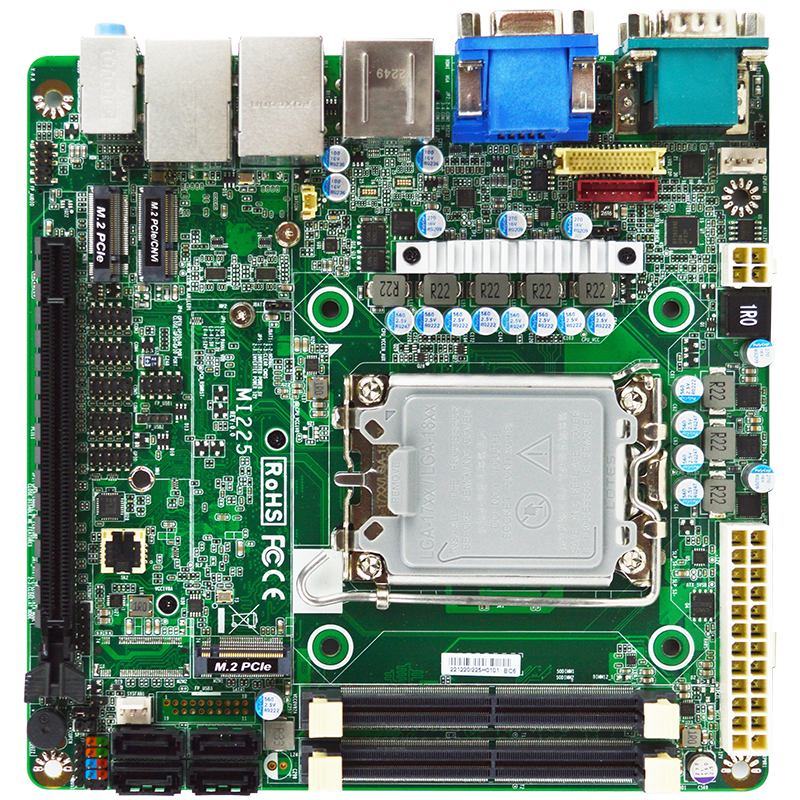 H610芯片组Mini-ITX嵌入式工控主板ITX-H610JT