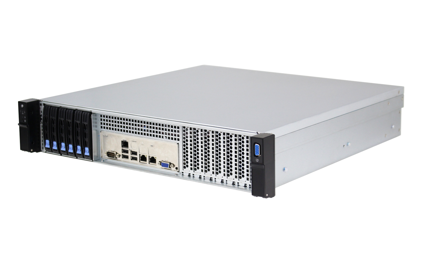 19英寸7槽位2U上架工控机IPC-206GX